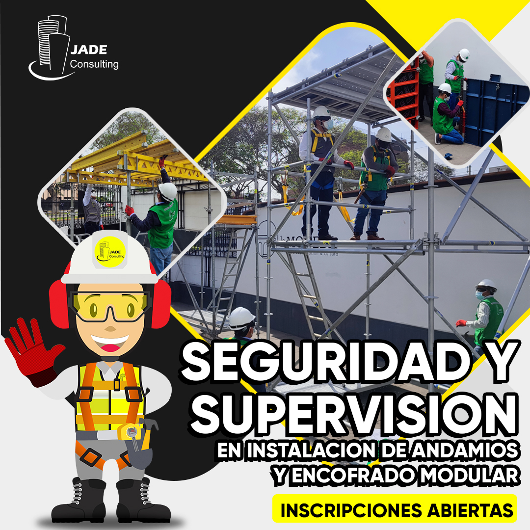 CURSO DE SEGURIDAD Y SUPERVISIÓN EN ANDAMIOS Y ENCOFRADOS