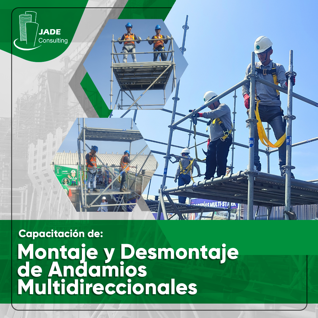 CURSO DE MONTAJE Y DESMONTAJE DE ANDAMIOS MULTIDIRECCIONALES