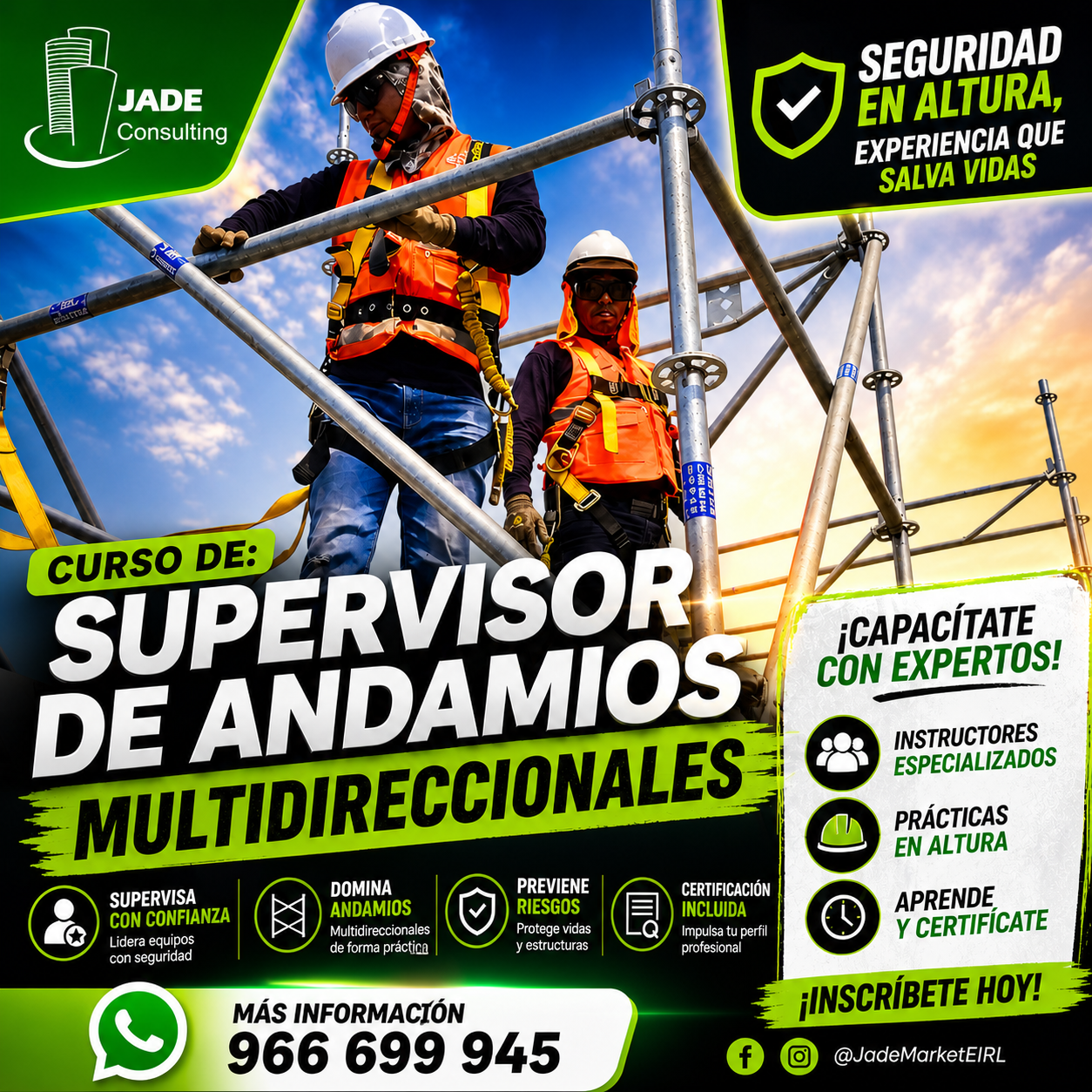 CURSO SUPERVISOR DE ANDAMIOS