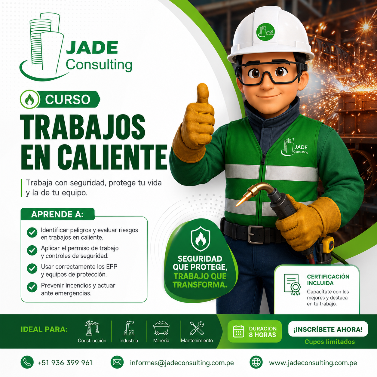 CURSO DE TRABAJOS EN CALIENTE
